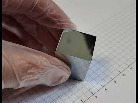 Huge 1 inch Osmium metal cube - 350 grams