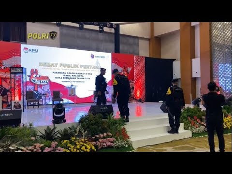 PENGAMANAN ACARA DEBAT CAWALKOT SEMARANG