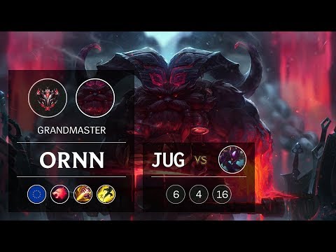 Ornn Jungle vs Kha'Zix - EUW Grandmaster Patch 9.5