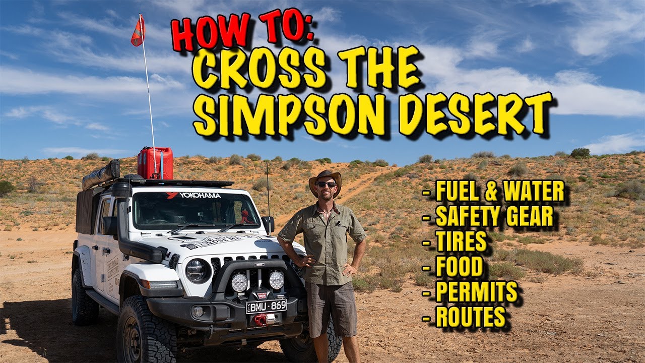 How do you prepare for a desert trip?