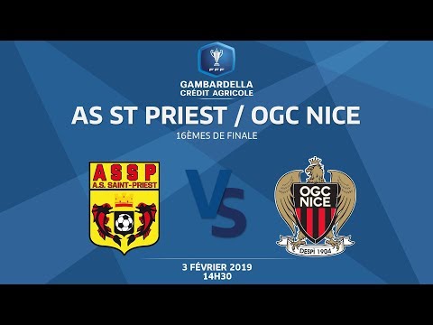 Coupe Gambardella-CA I 16e de finale - AS St-Priest / OGC Nice (2-0), le replay