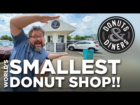 , title : 'The WORLD'S SMALLEST Donut Shop. Find out how they can serve out of such a small place!!'