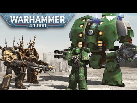 ULTIMATE MOD WARHAMMER 40K ▶ Dark Angels vs Chaos! - Men of War: Assault Squad 2