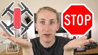 The DJI Spark is NOT WORTH IT | Watch Before Buying !