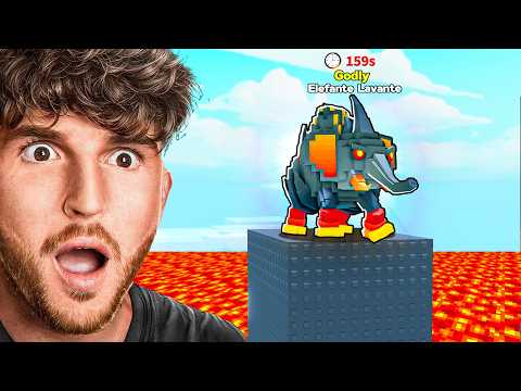 I Got The NEW GODLY in Survive Lava For Brainrots..