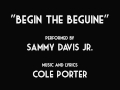 Sammy Davis Jr. - Begin the Beguine