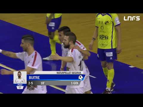 Gol Buitre (2-5) Gran Canaria - Naturpellet Segovia. J24, 1Div. LNFS