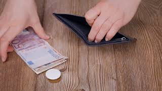 Жіночий гаманець в класичному чорному кольорі ST Leather 19466 чорний