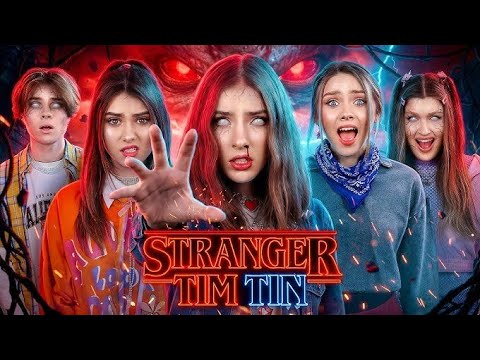 ¡Escondiéndose de Demogorgon 24 horas! Nos persiguen los Monstruos de Stranger Things. 