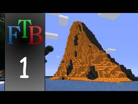 Minecraft Feed The Beast: E1 - Getting Started