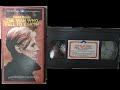 Opening To The Man Who Fell To Earth 1980 VHS