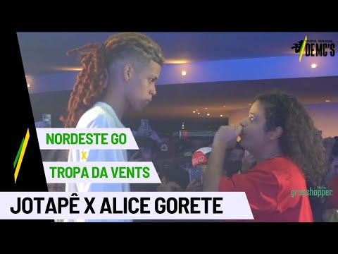 (🔥🏆 MELHOR DE 2023?🏆🔥) Alice Gorete (AL) X Jotapê (SP) - Primeiro Tempo [Amistoso CBR MC's -Goiânia]