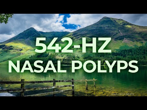 542-Hz Music Therapy for Nasal Polyps | 40-Hz Binaural Beat | Healing, Relaxing, Calming