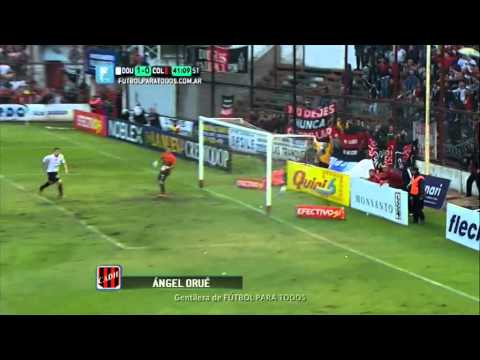 Gol de Orué.Douglas 1 Colón 0.Fecha 21.Torneo Primera B Nacional.Fútbol Para Todos