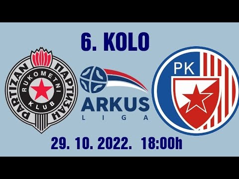 HANDBALL RUKOMET 2022 RK PARTIZAN RK CRVENA ZVEZDA BEOGRAD SRBIJA ARKUS LIGA