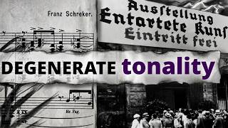 THE DECLINE OF LATE-ROMANTIC TONAL MUSIC -  Franz Schreker &amp; Institutionalized Music Pedagogy