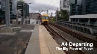 preview picture of video 'Trains at Parramatta: p.t. 1'