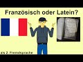 Französisch oder Latein als 2. Fremdsprache // Animiertes Video