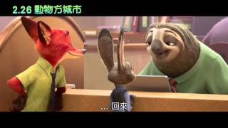 【動物方城市】官方中文版預告 2月26日(五)都市叢林歡迎您