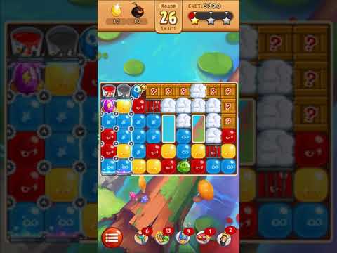 Angry Birds Blast Level 1711 - NO BOOSTERS - Gameplay/Walkthrough - Android/iOS