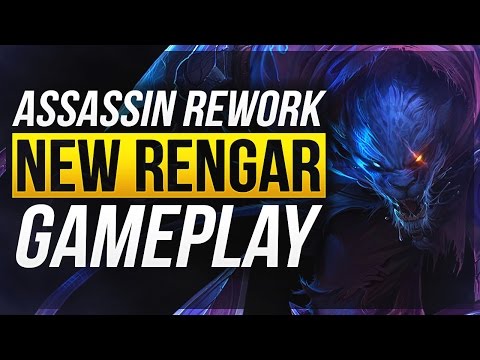 NEW RENGAR IS OP! | Rengar Rework Gameplay - League of Legends