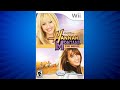 complete Hannah Montana The Movie Nintendo Wii