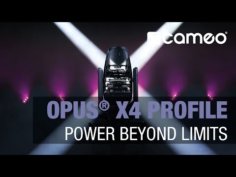 Cameo OPUS® X4 PROFILE - POWER BEYOND LIMITS