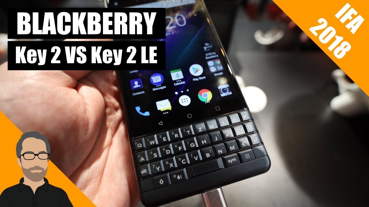 Blackberry Key2 LE vs. Key2 [IFA 2018]