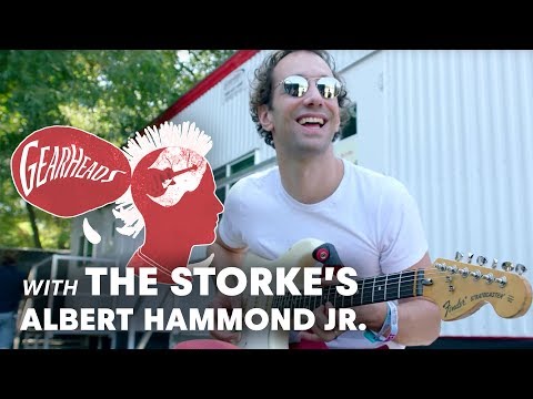 The Stroke's Albert Hammond Jr. Talks About his Japanese Fender Stratocaster Guitar | Gearheads