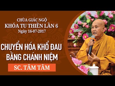 Khóa tu Thiền 6: Chuyển hóa đau khổ bằng chánh niệm - SC. Tâm Tâm