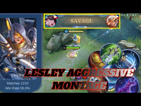 AGGRESSIVE LESLEY MONTAGE SAVAGE! BY NUGGETZ "TOP GLOBAL LESLEY"