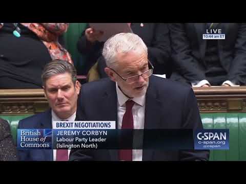 British PM Theresa May Defends Brexit Deal in House Commons, Nov 26, 2018