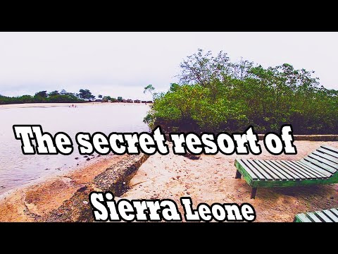 Sierra Leone resorts/The  secret garden near by River number 2 beach.