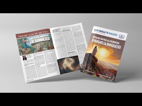 GRATUIT: Revista Alfa Omega TV Magazin, iulie-august 2023