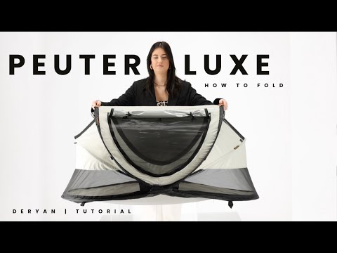 Deryan Peuter Luxe Travel-Cot | How to fold | Opvouw video