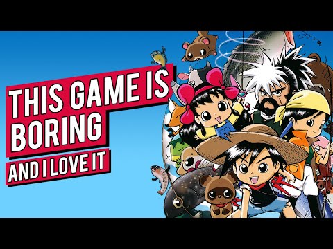 THIS GAME IS BORING (AND I LOVE IT) | Waz Reviews River King: A Wonderful Journey (PS2)