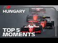 Top 5 Formula 3 Moments | 2020 Hungarian Grand Prix