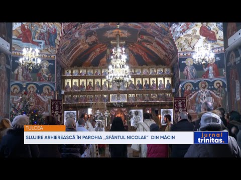 Slujire arhierească în Parohia ,,Sfântul Nicolae” din Măcin