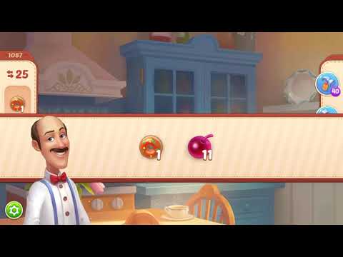 Homescapes Level 1087 With No Boosters - Bonus Scene With Austin