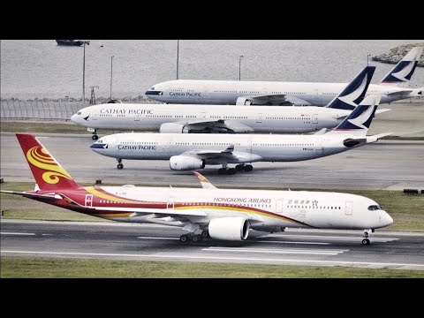 NEW! Hong Kong Airlines Airbus A350-900 Take Off!