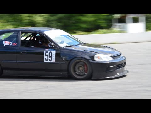Budget Time attack Civic post event check