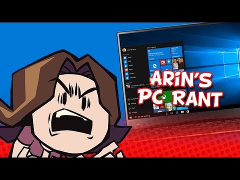 Game Grumps: Arin rants about his PC