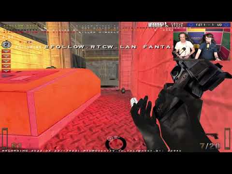 RTCW: FOLLOW.RTCW vs. Underdogs - Division 2 Groupstage - Tavern Rush LAN 2022