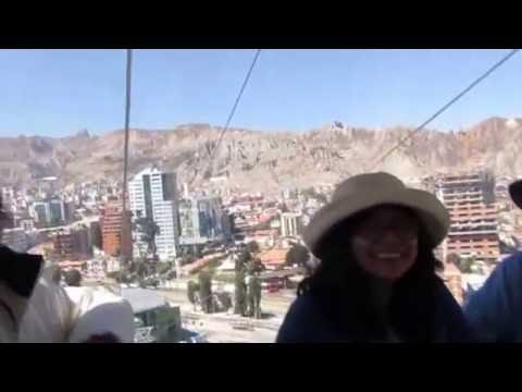 TURISMO AÉREO EN TELEFÉRICO - LA PAZ - BOLIVIA  -  2016