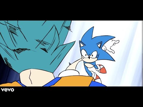 Sonic VS Goku: Official Music Video - (I'm Back by: Little G Fresh)