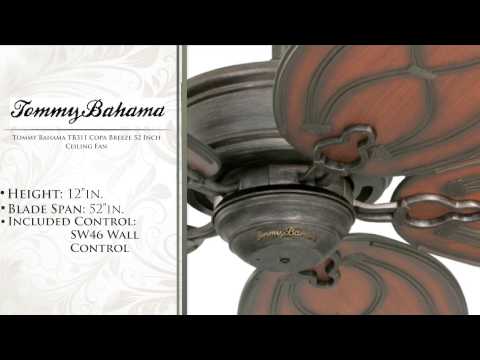 Tommy Bahama TB311 Copa Breeze 52 Inch Ceiling Fan