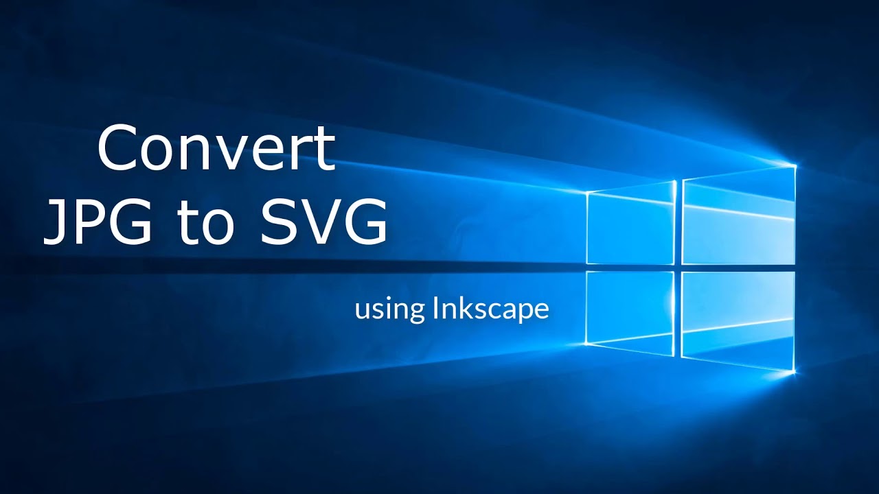 Convert JPG to SVG - Inkscape