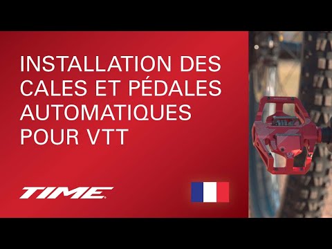 Installation des cales et pédales automatiques pour VTT