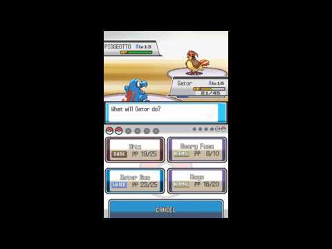 Pokemon Soul Silver Walkthrough Part 13 - Gym Leader Falkner