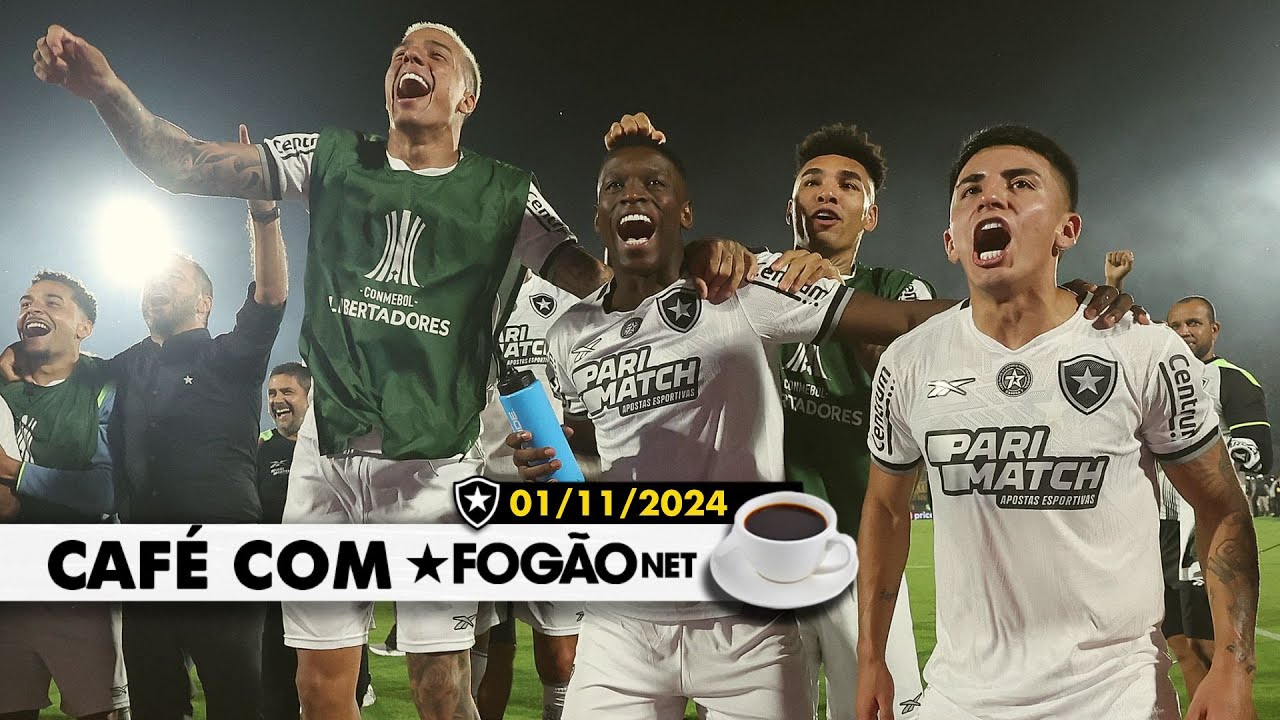 LIVE CAFÉ COM FOGÃONET | Novembro para fazer história; Rayan pode pintar no Botafogo; calendário